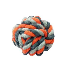 Duvo+ Düğümlü Pamuk Top 8 cm Köpek Oyuncağı