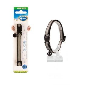 Duvo+ Gri Reflective Kedi Tasması