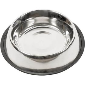 Duvo+ İnox 25 cm 950 ml Kaymaz Tabanlı Mama Su Kabı