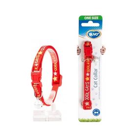 Duvo+ Kırmızı Collar Cool Cats Kedi Tasması