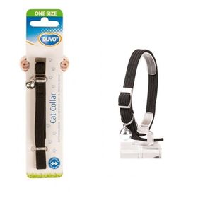 Duvo+ Stretch Siyah Kedi Tasması