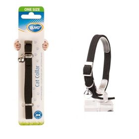 Duvo+ Stretch Siyah Kedi Tasması