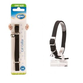 Duvo+ Stretch Siyah Kedi Tasması