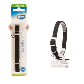 Duvo+ Stretch Siyah Kedi Tasması