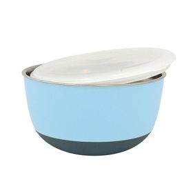Duvo+ With Lid Bowl Blue 700 ml Mama Ve Su Kabı