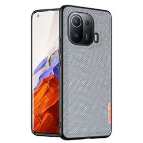 DUX DUCIS Fino Serisi Xiaomi Mi 11 Kılıf Premium Dokuma Silikon Kılıf