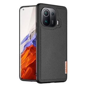 DUX DUCIS Fino Serisi Xiaomi Mi 11 Kılıf Premium Dokuma Silikon Kılıf