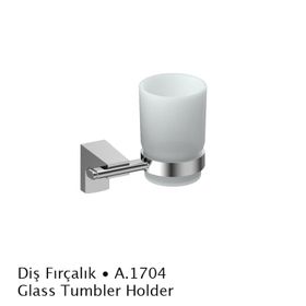 Duxxa A1704 F1 Krom Diş Fırçalık