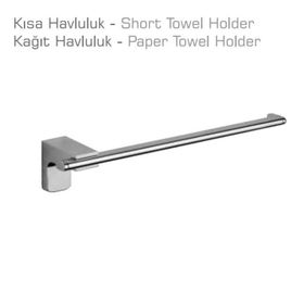 Duxxa A1712 F1 Krom Kısa Havluluk