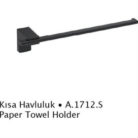 Duxxa F1 Mat Siyah Kısa Havluluk