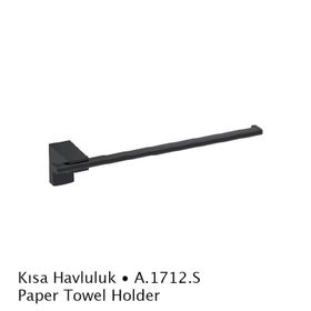 Duxxa F1 Mat Siyah Kısa Havluluk