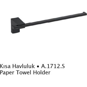 Duxxa F1 Sİiyah Kısa Havluluk