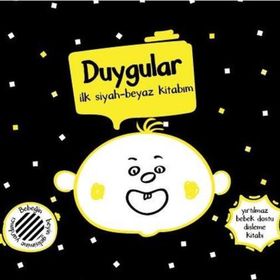 Duygular İlk Siyah-Beyaz Kitabım Mega Kids