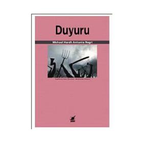 DUYURU - MICHAEL HARD;ANTONIO NEGRI