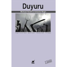DUYURU - MICHAEL HARD;ANTONIO NEGRI