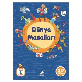 Düz Yazılı Dünya Masalları (20 Kitap Takım) - Kollektif