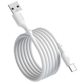 Dvip L24 Beyaz 6A 100W USBA to Type-C 1 mt Hızlı Şarj ve Data Kablosu