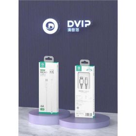 Dvip L32 1 mt Beyaz 6A 120W USBA to Micro Data ve Hızlı Şarj Kablosu