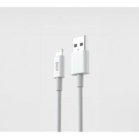 Dvip L33 1 mt Beyaz 6A 120W USBA to Lightning Data ve Hızlı Şarj Kablosu