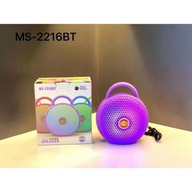 Dvip MS-2216BT Renkli Ledli USB Taşınabilir Dış Mekan Hoparlörü