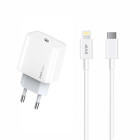 Dvip N25 PD20W Quick Charger Type-C To Lightning Kablolu Şarj Set