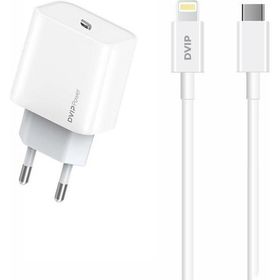 Dvip N25 PD20W Quick Charger Type-C To Lightning Kablolu Şarj Set