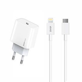 Dvip N25 PD20W Quick Charger Type-C To Lightning Kablolu Şarj Set