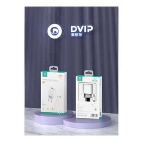 Dvip N34 20W Type-C PD USB-A Quick Charger Çift Çıkışlı Beyaz Şarj Aleti