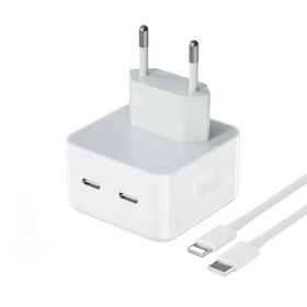 Dvip N45 35 W Yeni Nesil Apple Uyumlu Çift PD Type-C Port Compact Çıkışlı Ev Tipi Şarj Aleti