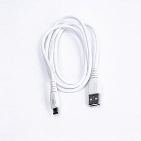 Dvıp S01M 6A 67W Fast Charging 1 m Beyaz Usb A Micro Data ve Hızlı Şarj Kablosu