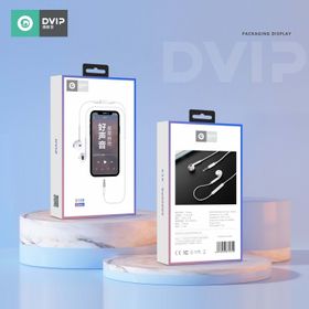 Dvip S100 3.5 mm Beyaz Jack Girişli Mikrofonlu Kablolu Kulaklık