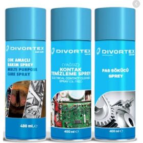 DVX Çok Amaçlı Bakım Pas Sökücü ve Yağsız 3x400 ml Kontak Spreyi