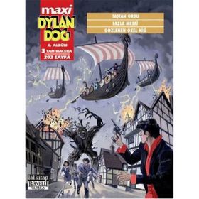 Dylan Dog Maxi Albüm 4 - Taştan Ordu - Fazla Mesai - Gözlenen Özel Kişi - Andrea Cavaletto