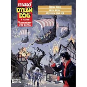Dylan Dog Maxi Albüm 4 - Taştan Ordu - Fazla Mesai - Gözlenen Özel Kişi - Andrea Cavaletto
