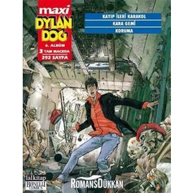Dylan Dog Maxi Albüm 6 - Kayıp İleri Karakol -Kara Gemi -Koruma - Giovanni Gualdoni