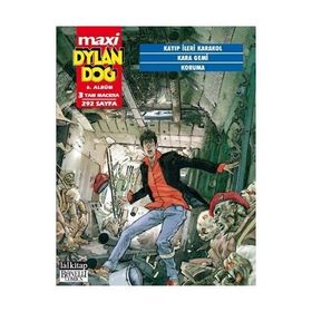 Dylan Dog Maxi Albüm 6 - Kayıp İleri Karakol -Kara Gemi -Koruma - Giovanni Gualdoni