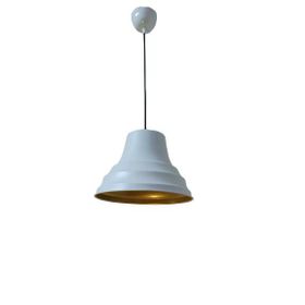 Dylight DY1159 Retro Metal Dekoratif Beyaz İçi Gold 27 cm Sarkıt Avize