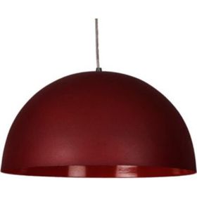 Dylight Retro Metal Dekoratif Rustik Bordo Tekli 40 cm Sarkıt Avize
