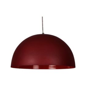 Dylight Retro Metal Dekoratif Rustik Bordo Tekli 40 cm Sarkıt Avize