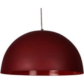 Dylight Retro Metal Dekoratif Rustik Bordo Tekli 40 cm Sarkıt Avize