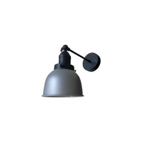 Dylight Retro Metal Gri Dekoratif Mafsallı Rustik Duvar Aplik