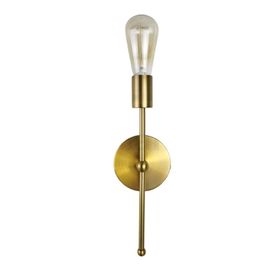 Dylight Retro Metal Mat Gold Dekoratif Duvar Aplik