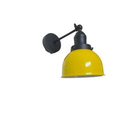 Dylight Retro Sarı Metal Dekoratif Rustik Mafsallı Duvar Aplik