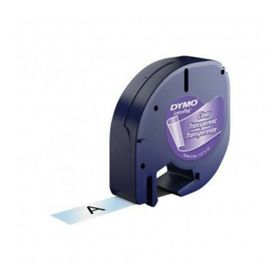 Dymo 12268 Letratag Şeffaf 12 mm 4 mt Plastik Şerit