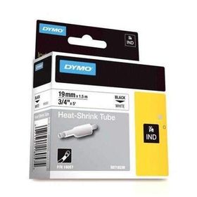 Dymo 18057 Rhino Pro Beyaz Siyah 19 mm x 1.5 mt Şerit