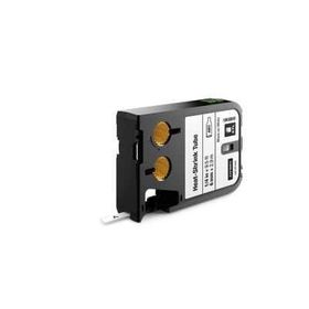 Dymo 1868809 XTL 6 mm x 2.7 mt Isıyla Küçülen Beyaz Üzerine Siyah Şerit