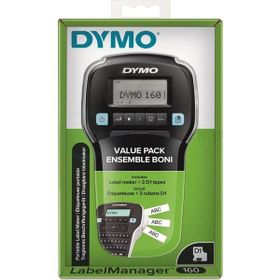 Dymo 2142267-2181011 LM 160P Etiket Makinesi ve 3 Adet D1 Şerit