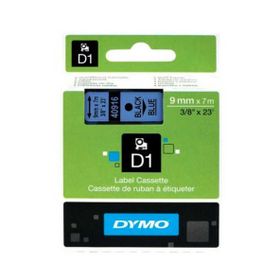 Dymo 40916 D1 Mavi Siyah 9 mm x 7 mt Yedek Şerit