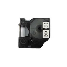 Dymo 45013 Beyaz-Siyah D1 12 mm x 7 m Muadil Yedek Şerit