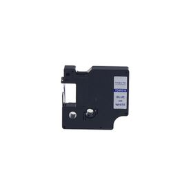 Dymo 45014 Beyaz Mavi 12 mm x 7 m D1 Yedek Şerit
